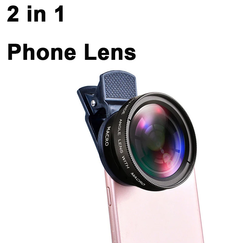 12X 매크로 전화 렌즈 HD 카메라 렌즈 0.45X 슈퍼 앵글 iPhone 13 12 11 Pro MAX Samsung Xiaomi Huawei 휴대 전화 카메라 렌즈