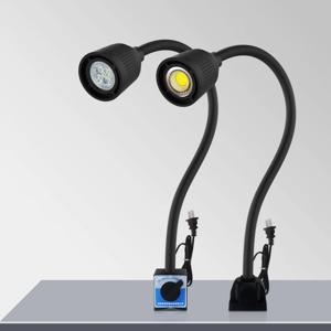 LED 워크샵 작업 램프 5W 110-220V 40CM 구즈넥 LED 산업용 작업 램프 작업대 선반 드릴 프레스 차고 조명