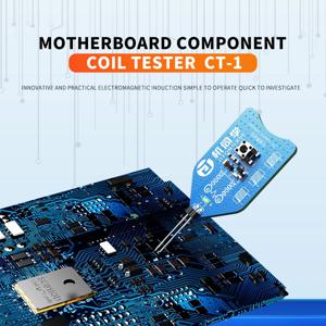 JTX CT-1 마더보드 코일 테스터 인덕터 감지기 PC 수리용 전자기 유도 빠른 오류 검사 도구