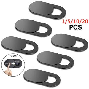 웹캠 커버 셔터 자석 슬라이더 플라스틱 카메라 커버 iPad 태블릿 웹 노트북 Pc 카메라 휴대 전화 렌즈 개인 정보 보호 스티커
