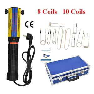 1000W 자기 유도 히터 키트 110V 220V 자동차 1000W Flameless 열 유도 가열 기계 10 코일 자동차 수리 도구