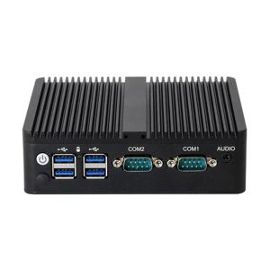 팬리스 임베디드 미니 PC 인텔 셀러론 J6412 DDR4 M.2 SSD RS-232 2x GbE LAN 지원 WiFi 4G LTE Windows 11 Ubuntu