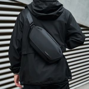 메이트 엘란 어반 비즈니스 씬 크로스바디 숄더백 남성 패션 방수 웨이스트 패니 팩 체스트 백 블랙 베스트 아이패드 범백