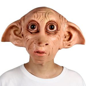 Dobby Mask House-Elf 코스프레 의상 소품 할로윈 카니발 멋진 드레스 파티 Dobby 헤드 커버 Meng Stay Lifelike Dress Up