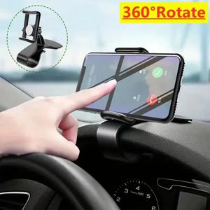 자동차 전화 홀더 스탠드 범용 대시 보드 자동차 클립 마운트 GPS 브래킷 자동차 아이폰 Xiaomi 삼성에 대한 자동차에 휴대 전화 지원