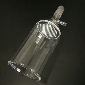 1개 30ml ~ 1000ml 24 #   표준 연삭 포트 필터 깔때기 실험실 유리 벌집 플레이트 깔때기(측면 흡입 입 포함)