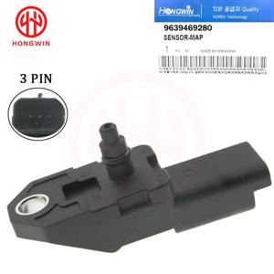 새로운 3 핀 매니폴드 터보 부스트 압력 MAP 센서 2.5Bar For Citroen Berlingo C2 C3 C4 푸조 206 207 308 9639469280 1231463