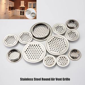 1/3/5/10pcs 스테인레스 스틸 에어 벤트 그릴 19mm/25mm/29mm/35mm/53mm 옷장 캐비닛 메쉬 구멍 환기 플러그 홈 부품