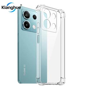 Xiaomi Redmi Note 13 12 12S 12T 11 11T 11S 10 10S Pro Plus Pro + 4G 5G 클리어 소프트 울트라 씬 쉘용 충격 방지 실리콘 케이스