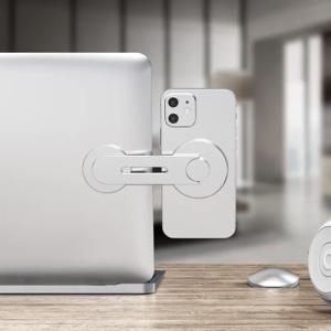 180 회전 회전 자기 슬림 전화 홀더 Magsafe iPhone 16 15 14 13 12 용 노트북 자동차 서스펜션 화면 용 자기 접착제