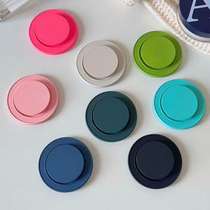 Magsafe 자기 전화 Griptok 그립 Tok 스탠드에 대 한 3D 간단한 솔리드 컬러 홀더 아이폰 무선 충전 케이스 손가락 홀더