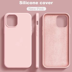iPhone 16 15 11 12 13 14 Pro Max 고급 액체 실리콘 케이스 7 8 Plus X XS XR 충격 방지 소프트 커버 용 기존 전화 케이스