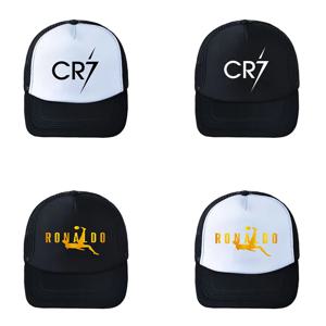 야외 3D 인쇄 크리스티아누 호날두 CR7 야구 모자 조정 가능한 Cr7 Snapback 모자 남성 여성 캐주얼 스포츠 메쉬 모자 파티