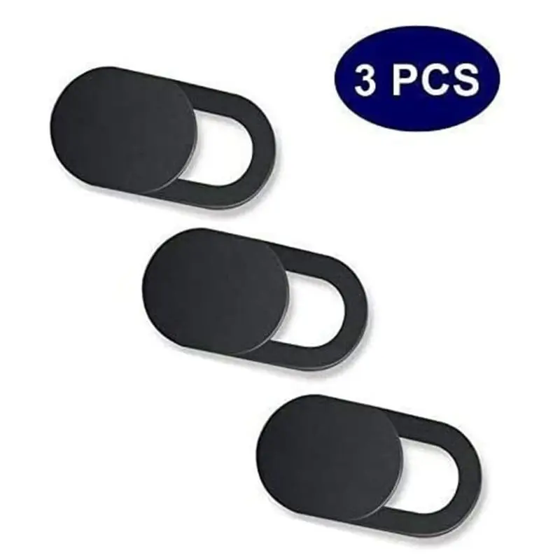 3pcs 카메라 커버 슬라이드 웹캠 광범위한 호환성 iMac 컴퓨터 용 MacBook 용 미니 울트라 씬 스마트 폰 노트북 P