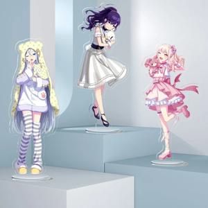 프로젝트 Sekai 다채로운 무대 플레이트 데스크 장식 아키야마 미즈키 스탠딩 KAITO 컬렉션 장식 아사히나 마후유 아크릴 인형 선물