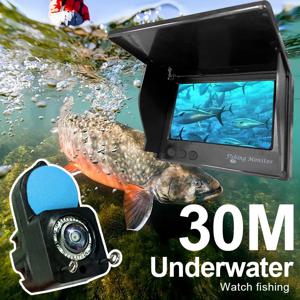 어군 탐지기 수중 카메라 1080P HD 4.3 인치 LCD 낚시 카메라 5000amh 배터리 야간 투시경 휴대용 낚시 도구