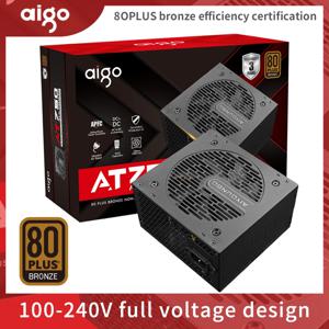 Aigo AT 전원 공급 장치 PC 게이머 550W 650W 750W ATX Fonte 80 PLUS 청동 인증 100-240V Diy 게임용 컴퓨터 PSU 14600kf