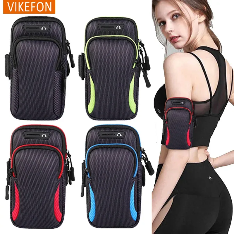 팔 전화 홀더를 실행하기위한 유니버설 완장 스포츠 전화 케이스 아이폰 Xiaomi 화웨이 7.5 