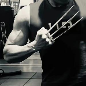 1 쌍 X-Men 울버린 발톱 블레이드 발 1:1 코스프레 ABS 플라스틱 Superero 무기 할로윈 카니발 선물 완구