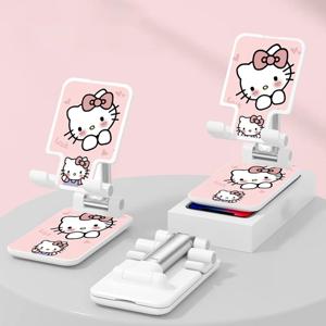Sanrio 데스크 휴대 전화 홀더 스탠드 아이폰 IPad 조정 가능한 데스크탑 태블릿 홀더 범용 테이블 휴대 전화 스탠드