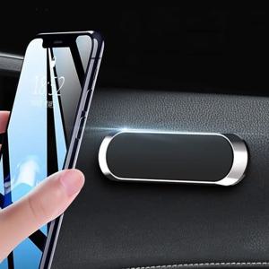 자기 자동차 전화 홀더 대시 보드 미니 스트립 모양 스탠드 아이폰에 대 한 삼성 Xiaomi 금속 자석 GPS 자동차 마운트 벽에 대 한