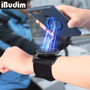 ArmBand 손목 밴드 휴대 전화 홀더 자기 손목 스트랩 전화 마운트 스탠드 iPhone 16 MagSafe Xiaomi for Cycling Hiking Gym