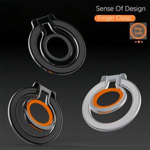 MagSafe 전화 용 Iphone 12 13 Pro Max 미니 자석 전화 스탠드 그립 마운트 스마트 폰 액세서리 용 자기 손가락 링 홀더
