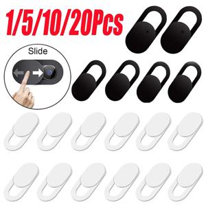1/5/10/20PCS 웹캠 커버 휴대 전화 전면 카메라 커버 셔터 슬라이더 Macbook iPhone iPad 태블릿 렌즈 개인 정보 보호 스티커