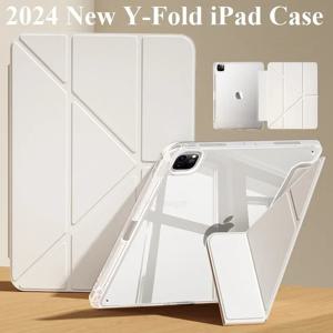 Y 접이식 자기 케이스 iPad A16 2025 Air 5 Air4 iPad Air11 13 M3 M2 2024 Pro11 13 12.9 10th 9th 8th 6th 5th 10.9 10.5 10.2 9.7