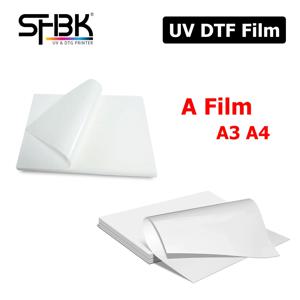 모든 UV 프린터용 UV DTF AB 필름, 금속 유리 목재 플라스틱 아크릴 실리콘 방수 스티커, 20 50 100PCs