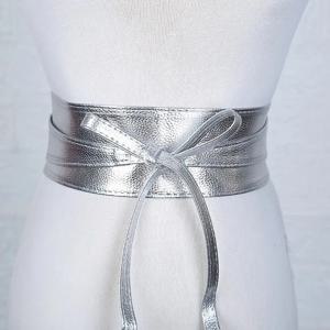 드레스 가죽 Bowknot 와이드 벨트 허리띠 코트 코르셋 디자이너 럭셔리 브랜드 솔리드 컬러 허리 벨트 DT007에 대한 패션 여성 벨트