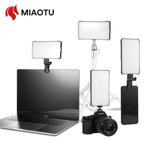 MIAOTU RGB LED 포켓 라이트 - iPhone Android 휴대폰용 휴대용 필 라이트 YouTube TikTok 라이브 비디오 사진 및 블로깅