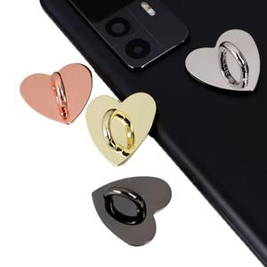 1PC 미니 크리 에이 티브 하트 모양의 휴대 전화 홀더 손가락 반지 스탠드 후크 버클 전화 케이스 DIY 액세서리 용품 파티 선물