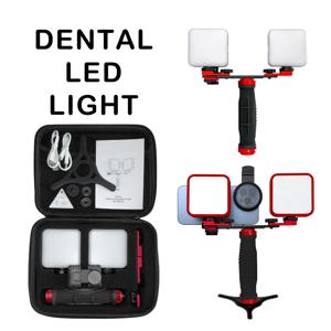 치과 사진 - MK 16 | 휴대폰용 치과 사진 조명. 치과 진료용 LED. 치과 전문의를 위한 편광 및 접사 사진