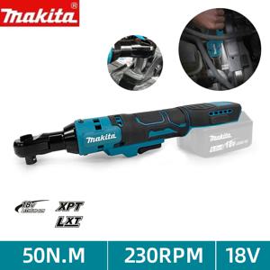 Makita 10MM/13MM 브러시리스 래칫 직각 렌치 무선 드라이버 가변 속도 전원 렌치 LED 18V 전동 공구