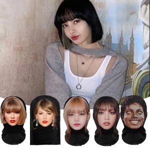남녀공용 3D 프린트 풀페이스 마스크, 탄성 메쉬, 코스프레 모자, 파티 시뮬레이션, 바라클라바 모자, 통기성 소품, 소설