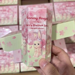 정품 SonnyAngel 미니 피규어 벚꽃 2025 시리즈 블라인드 박스 미스터리 박스 SAS65962