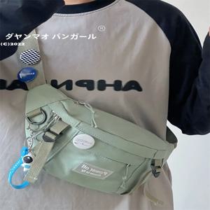 작은 크기 가슴 가방 일본식 가방 넓은 용량 크로스바디 자전거 여성용 가슴 가방 가슴 백 가슴 가방