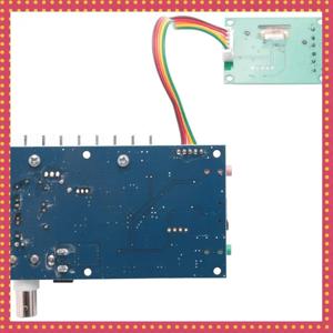 B74A 2X 조립 0.5W-7W FM 송신기 라디오 방송국 PLL 스테레오 디지털 주파수 + LCD 디지털 디스플레이 조정 가능한 볼륨