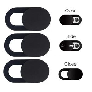 3/6/12pcs 노트북 카메라 커버 슬라이드 웹캠 차단기, iPhone, iPad, MacBook Pro 용 초박형 카메라 개인 정보 보호 장치