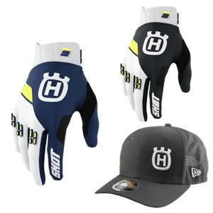 2025 husqvarna 모토크로스 장갑 탑 네이비 MX 장갑 오프로드 오토바이 장갑 MTB 먼지 자전거 장갑
