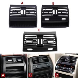 BMW 5 시리즈 F10 F11 F18용 업그레이드된 후면 신선한 공기 상태 AC 벤트 그릴 패널 커버 64229172167 64229158312