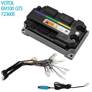 VOTOL EM100GTS 72360S 200A 3kw 브러시리스 DC 컨트롤러 QS 모터 전기 오토바이 모터 스쿠터 지능형 프로그래밍 가능
