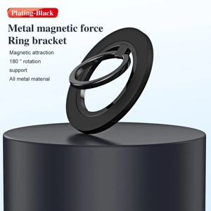 360 °   MagSafe 킥스탠드용 자기 전화 링 홀더 iPhone 15 14 13 12 Pro Max 핑거 링 홀더 스탠드용 자석 그립