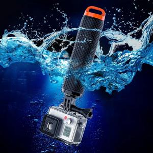 플로팅 핸드 그립 수중 스틱 모노포드 폴 GoPro Hero 13 12 11 10 9 8 7 6 Insta360 X4 X3 DJI Osmo Action 5 4 3 카메라