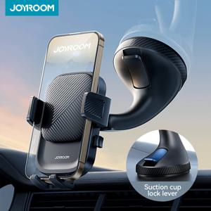 자동차 강력한 흡입을위한 Joyroom 전화 홀더 마운트 대시 보드/앞 유리 360 용 핸즈프리 범용 휴대 전화 마운트 °   회전