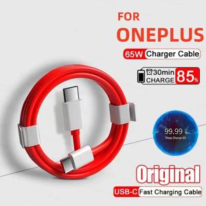 Supervooc 고속 충전기 케이블, 원플러스 에이스 12, 11, 10T, 9, 8T, 7T 프로용, USB C에서 C 타입 케이블 워프 대시 충전, 6T, 5T 데이터 와이어, PD 65W