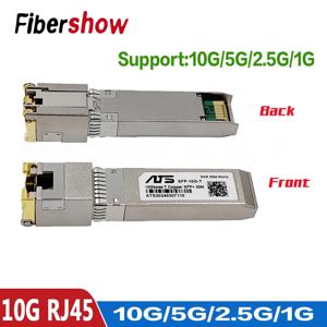 SFP + 모듈 기가비트 이더넷 포트, RJ45 스위치, Gbic 10G 커넥터, SFP 구리 RJ45 SFP 모듈