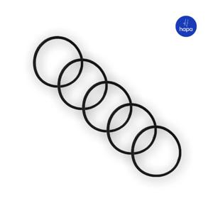 5Pcs, 식기 세척기 펌프 헤드 어셈블리 - YXW50 모터와 호환되는 고무 링/고무 밴드