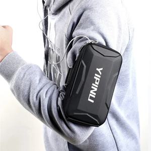 ArmBand 방수 실행 전화 홀더 삼성 Xiaomi 화웨이 아이폰 13 14 프로 맥스 케이스에 대한 충격 방지 빛나는 모바일 팔 가방